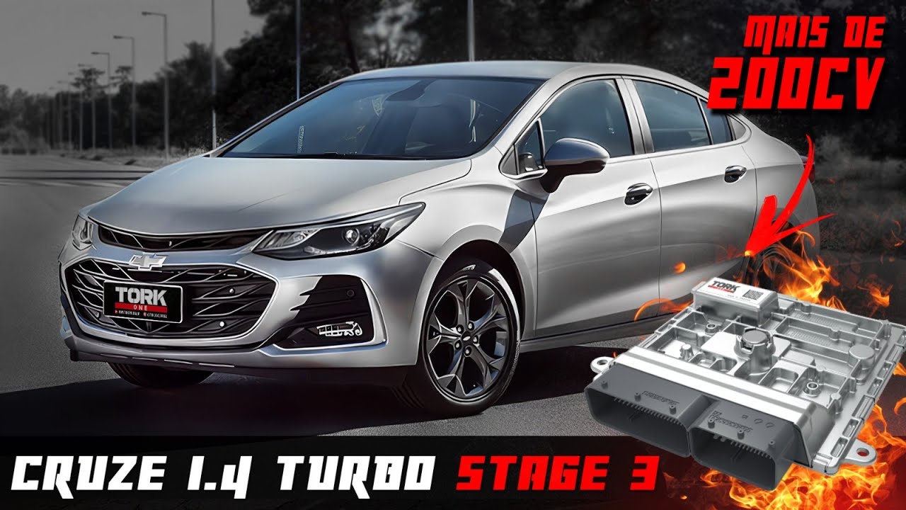 Cruze 1.4 Turbo Stage3 TORK ONE (200CV com 33KG de torque)