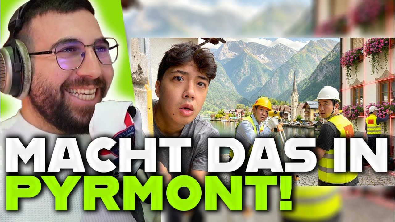 CHINA KOPIERT EINFACH 1:1 EIN GANZES ALPEN DORF?! 😱🤣 || MertAbiReacts 