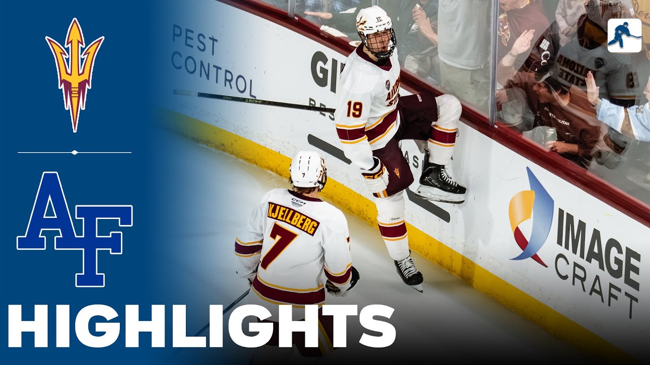 Arizona State vs Air Force | NCAA College Hockey | Highlights - January 03, 2026