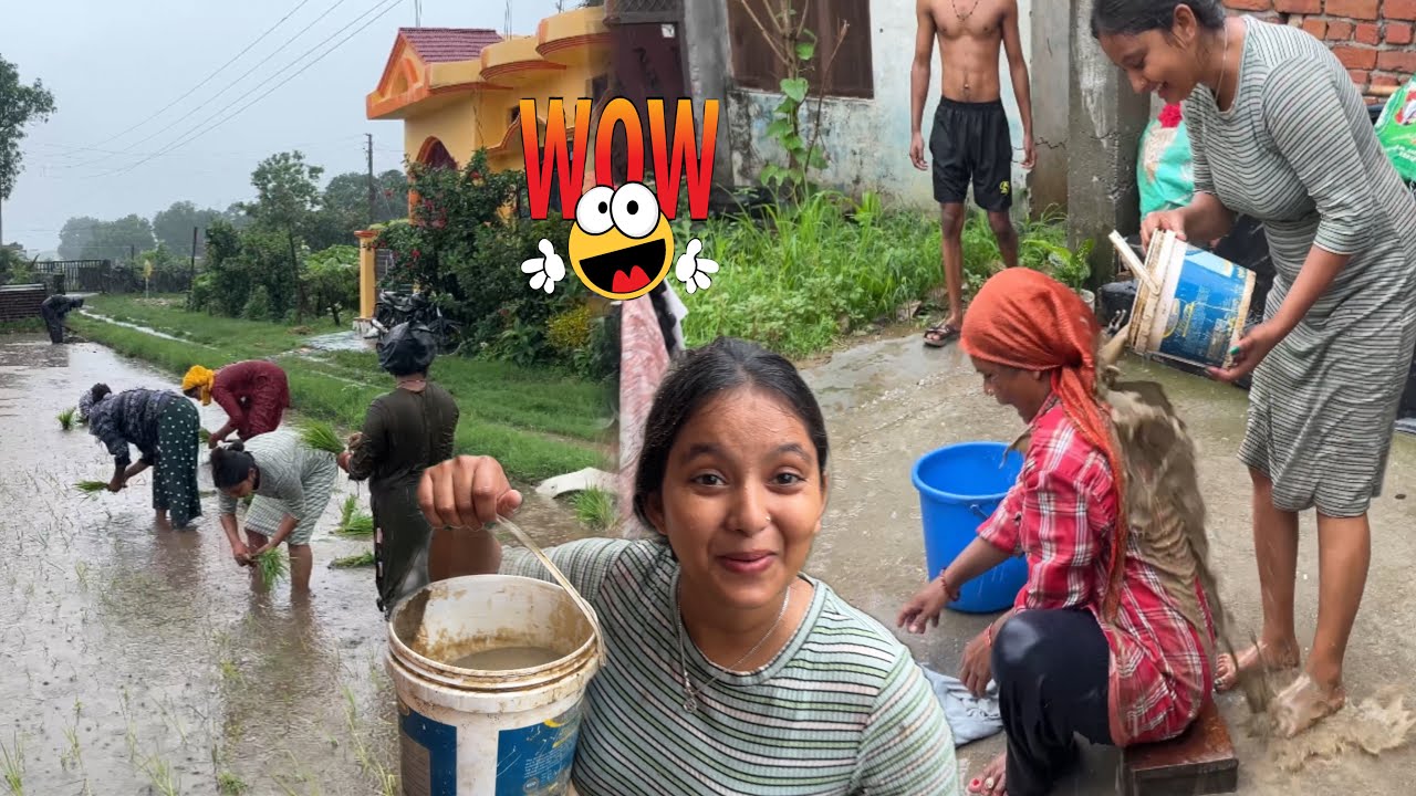 // Chachi ko kiya pareshan or kheli holi 🤭 // #Riyaruhivlog //