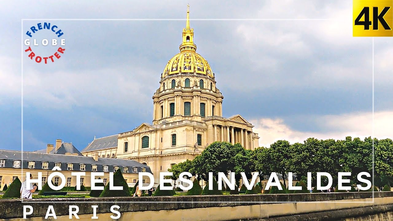 Paris France H&ocirc;tel des Invalides 🇫🇷 THE MILITARY MUSEUM AND TOMB OF NAPOLEON Interior Walk tour 4K
