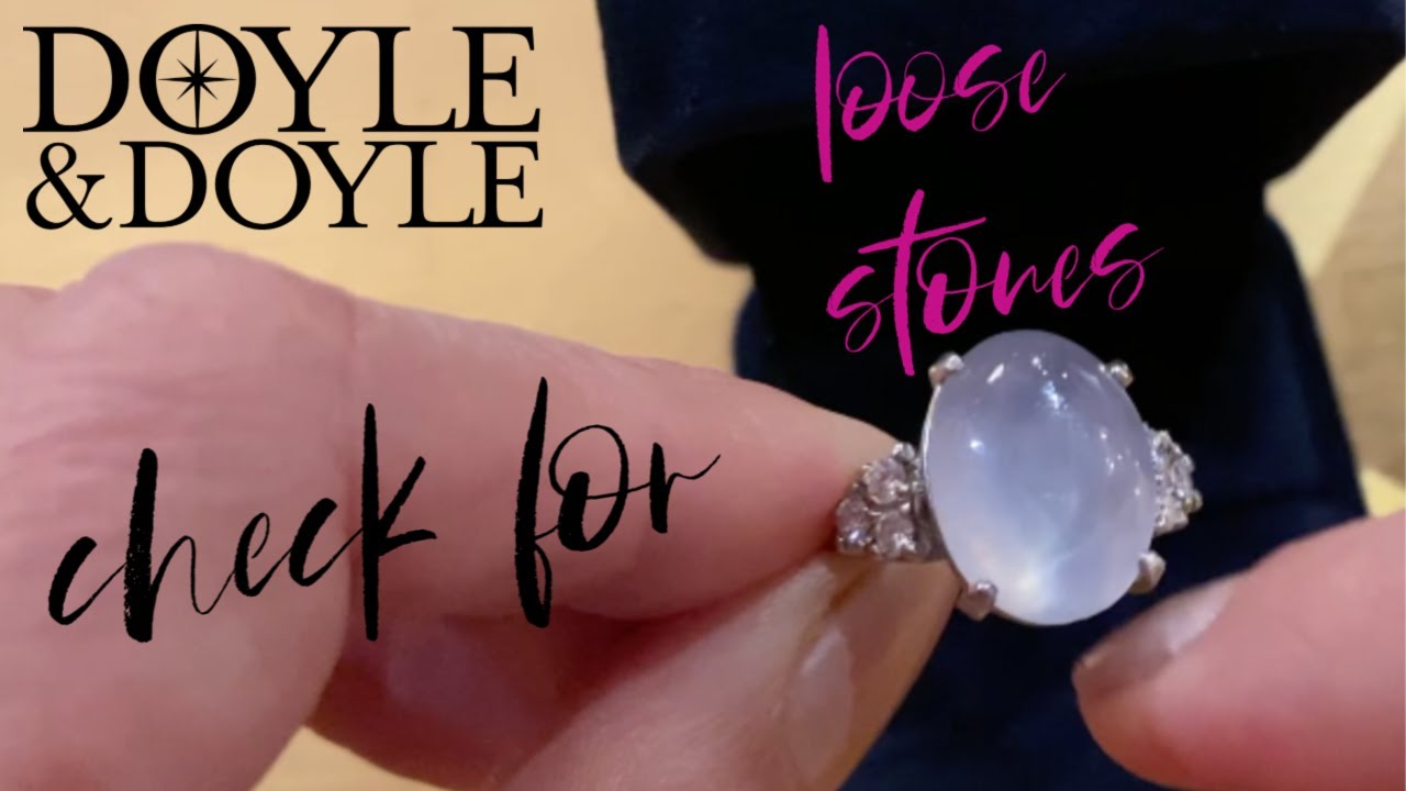 How to test for a loose stone in your jewelry with Elizabeth Doyle