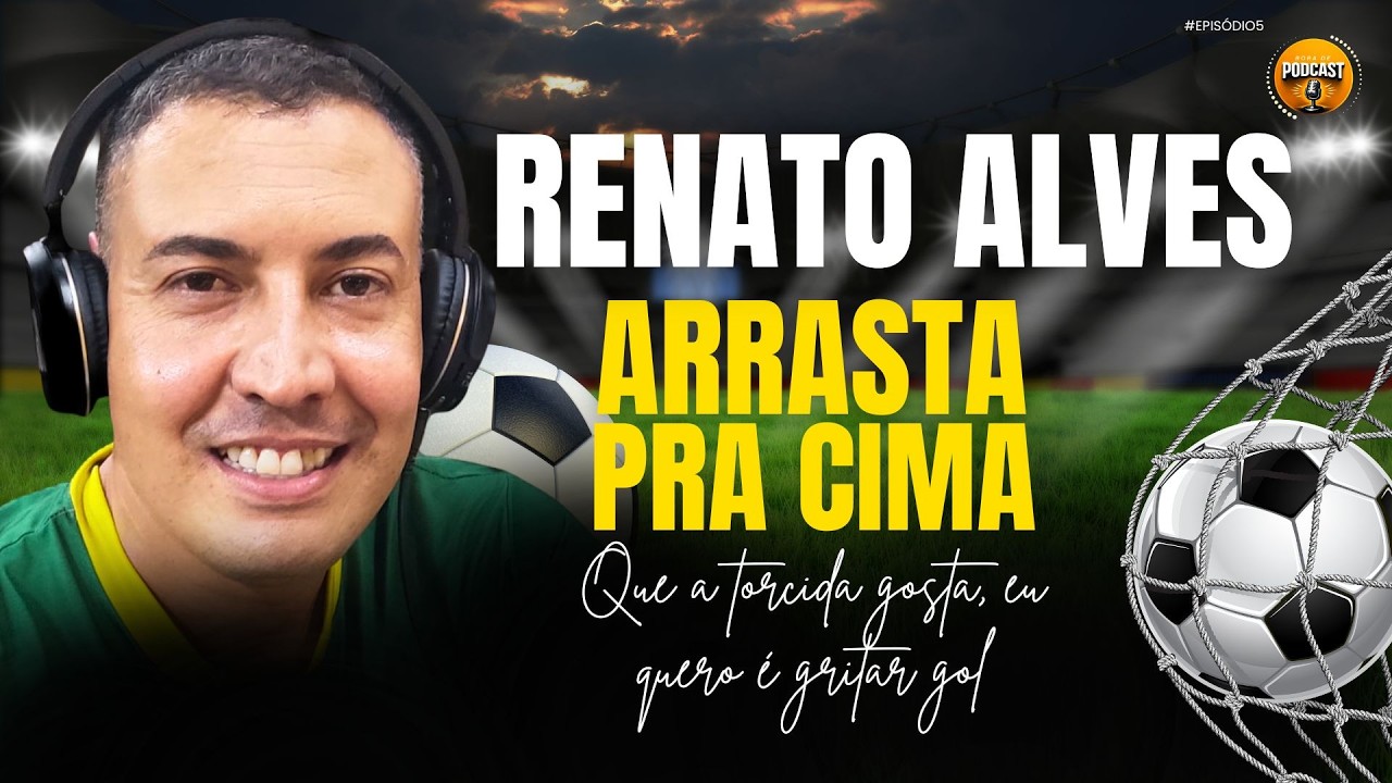 RENATO ALVES AO VIVO | Muito Além das 4 Linhas ⚽🎙️ Histórias, Vida e Negócios