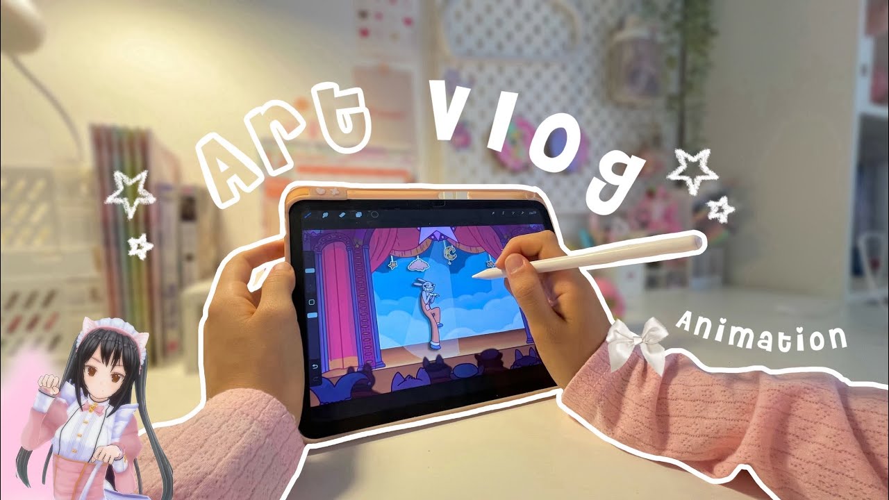 سويت انميشين لمشروع في الجامعة ☆ يوميات طالبة جامعية تخلص المشاريع المتراكمة 🥹🎀