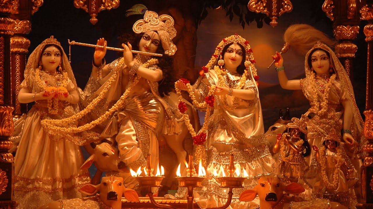 MANGALA Arti  (Gurvashtakam, Nrsimha Stuti, Tulasi Arti)  -  ISKCON BHOPAL