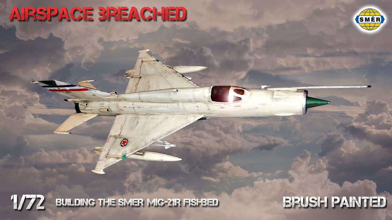 Building the SMER Mig-21R | 1/72 | Full HD Build 2024
