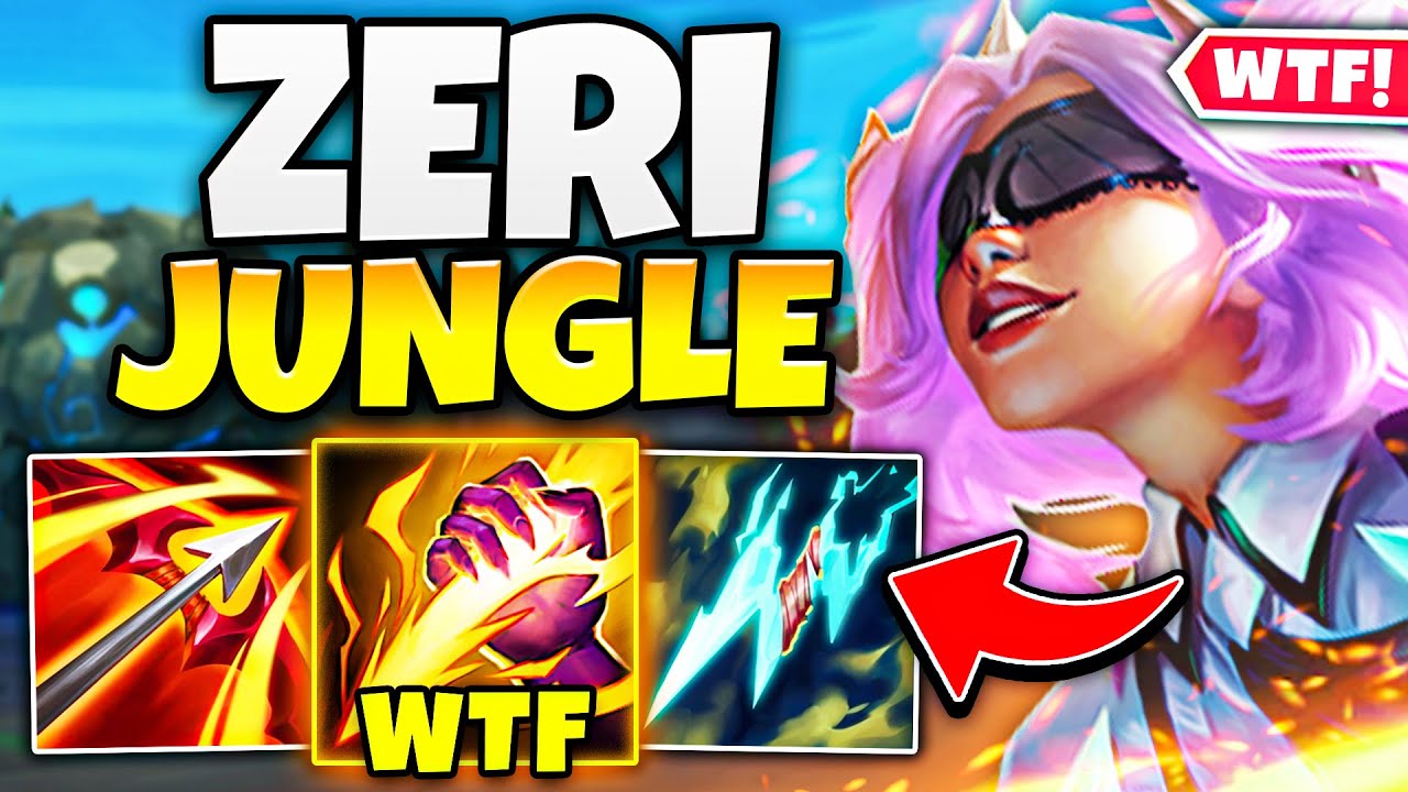 So Zeri Jungle is a little broken… | League of Legends