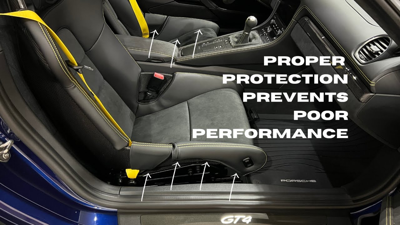 Proper Protection | Porsche Lightweight Bucket Seats Bolster Covers