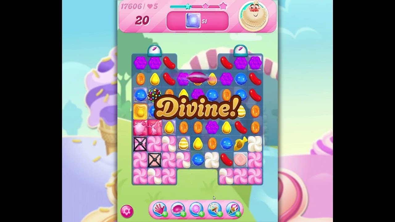 Candy Crush Saga Level 17606