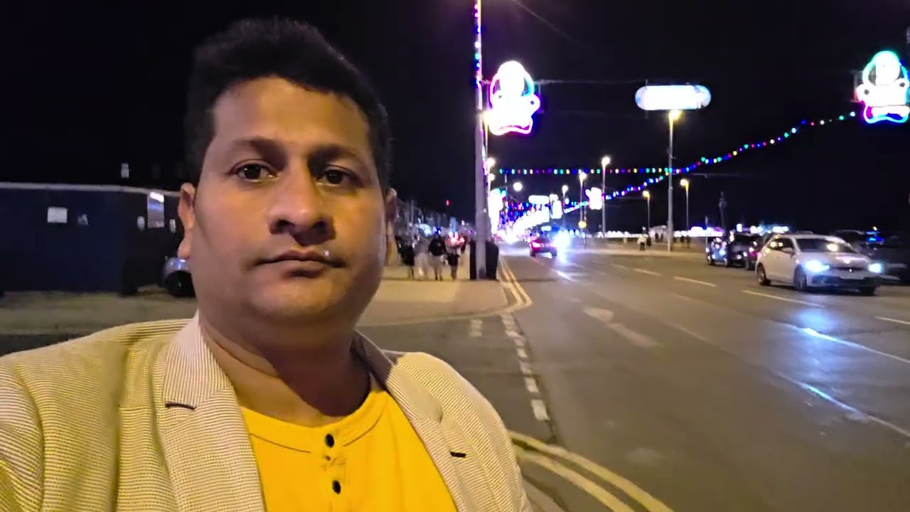 Everyonecantravelbynavimittal Blackpool is a seaside resort on the Irish Sea coast of England.