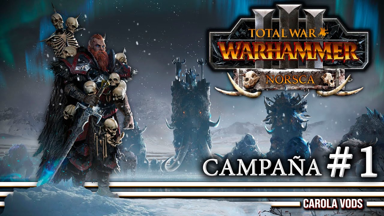 TOTAL WAR: WARHAMMER 3 ⚔️ Campaña de Norsca/Caos #1 🏰 Gameplay Español