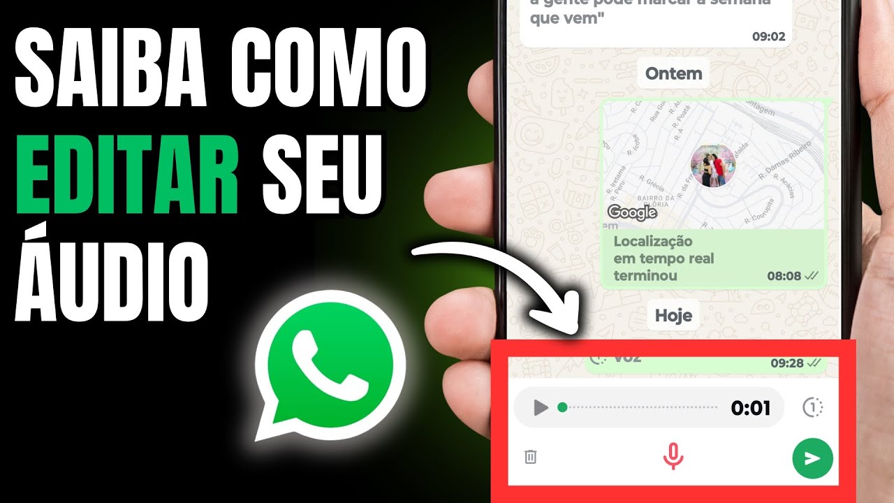 COMO EDITAR AUDIO DO WHATSAPP