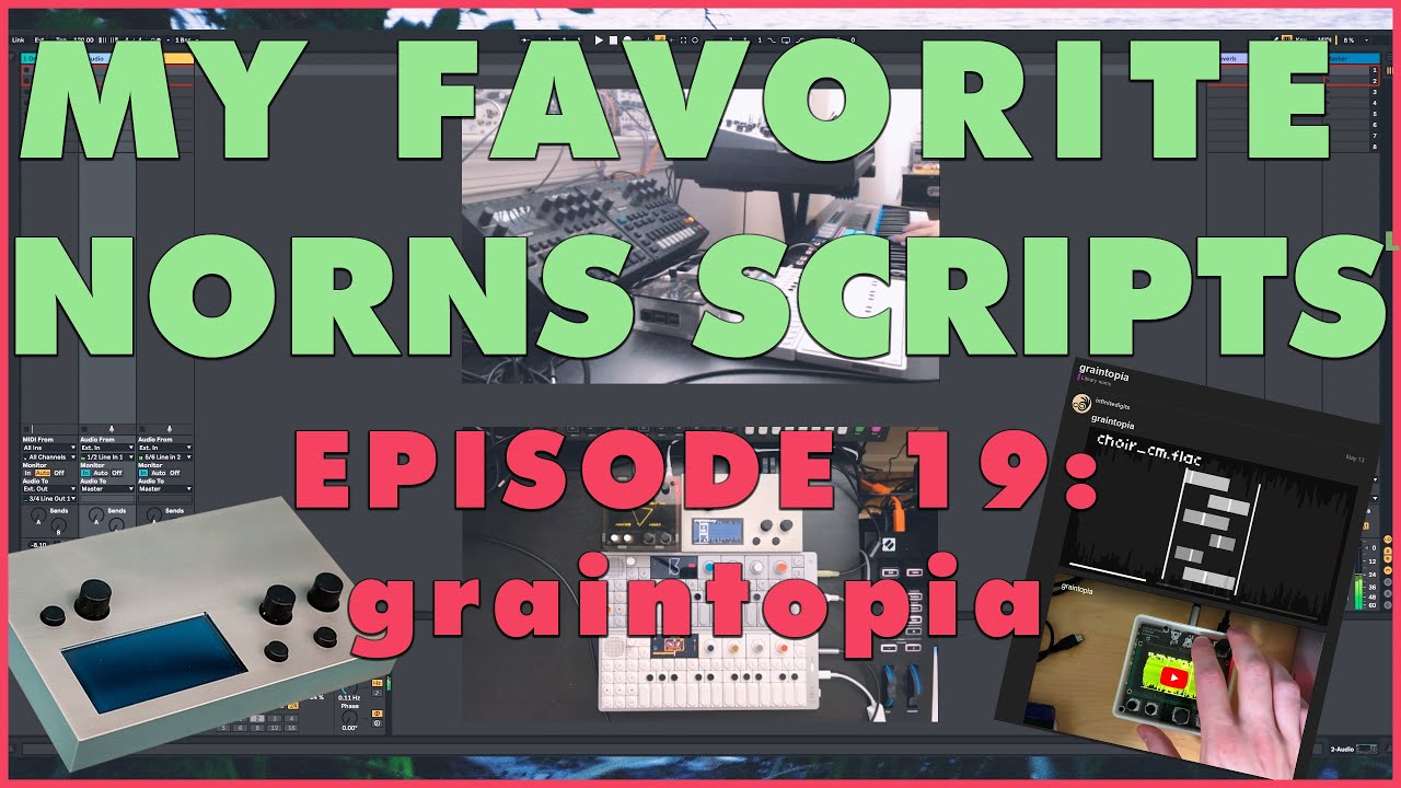 My Favorite Norns Scripts Episode 19: graintopia