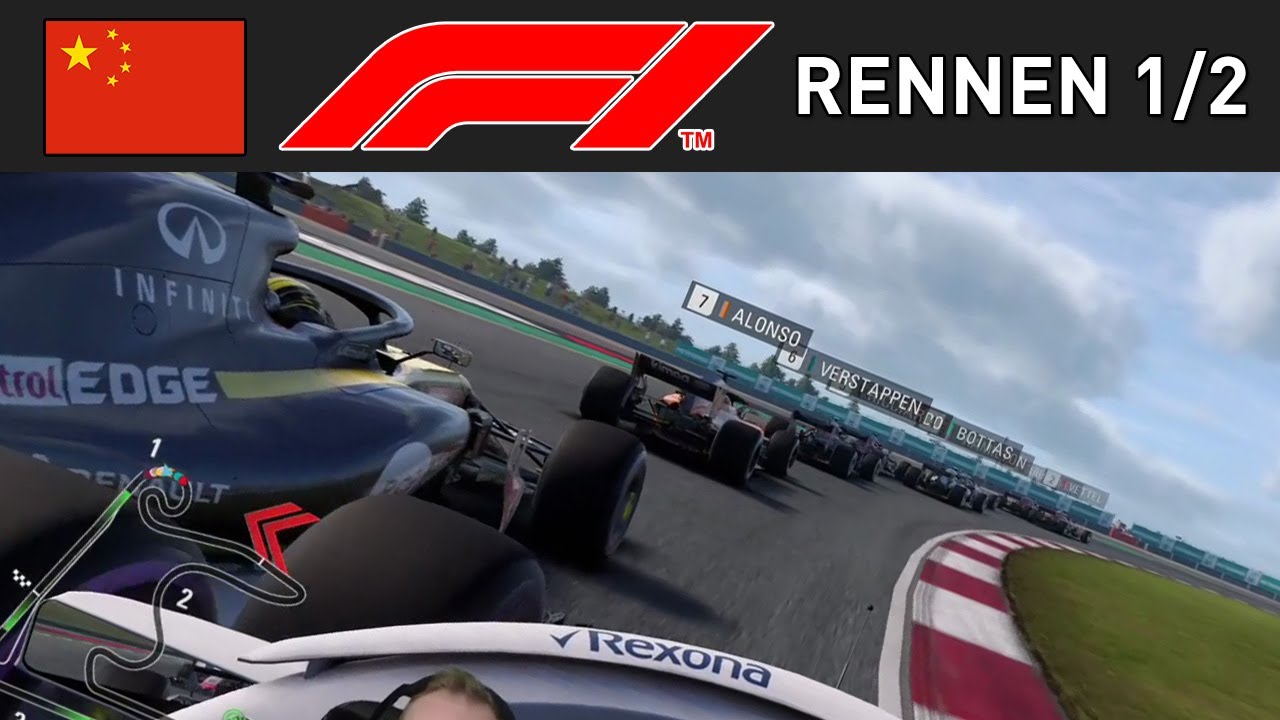 Der Gro&szlig;e Preis von China 🎮 F1 2018 Karriere #5