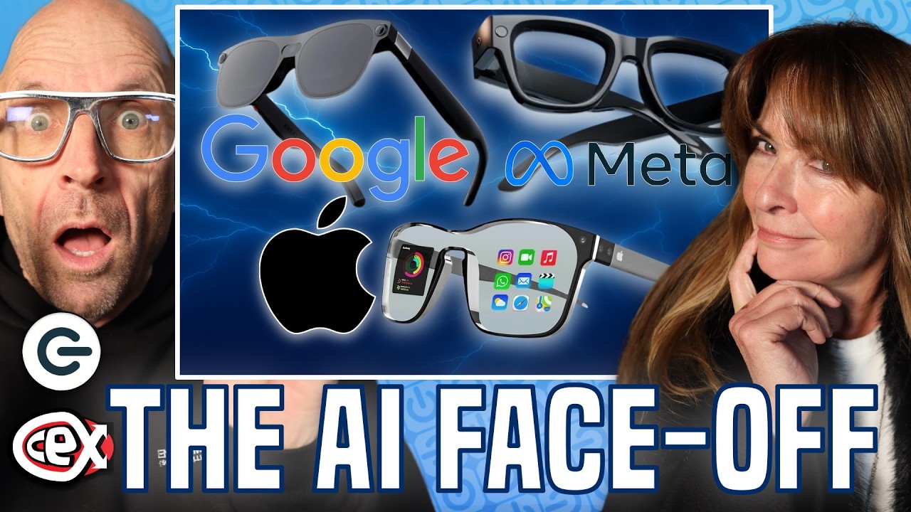 Битва ИИ-очков: Google против Apple и Meta