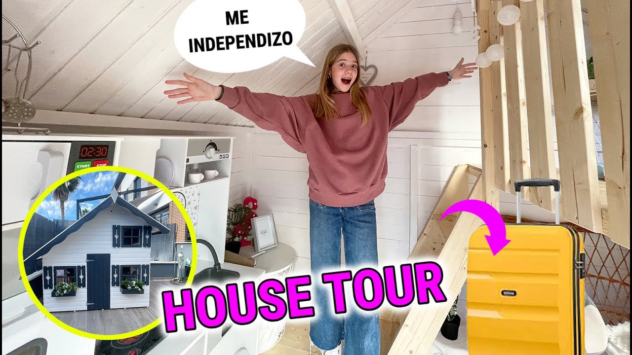 HOUSE TOUR DE MI NUEVA CASA DE MADERA 🏠 ME INDEPENDIZO POR PRIMERA VEZ DANIELA GO