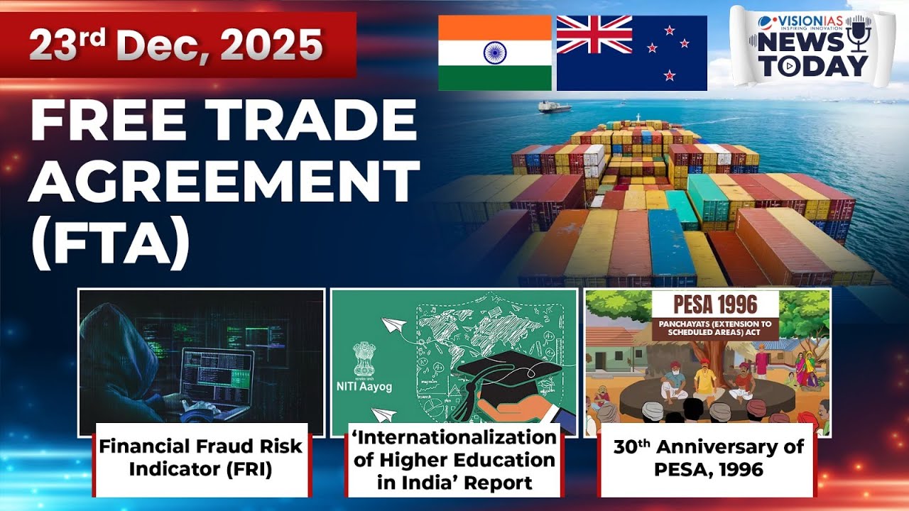 News Today | Daily Current Affairs | 23rd December 2025