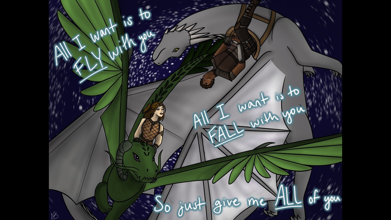 OC SPEEDPAINT -  Rewrite the Stars