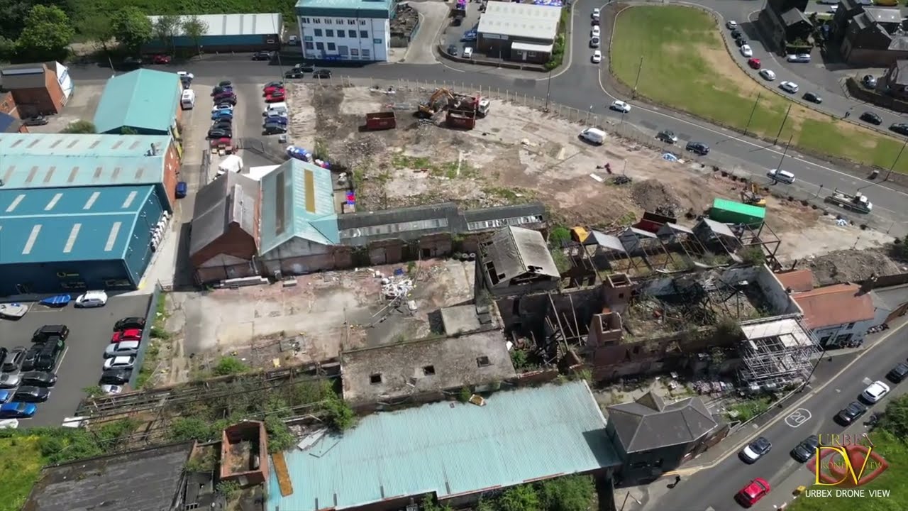 Court Order Demolition of  Tyne Brand Factory, North Shields Fish Quay.