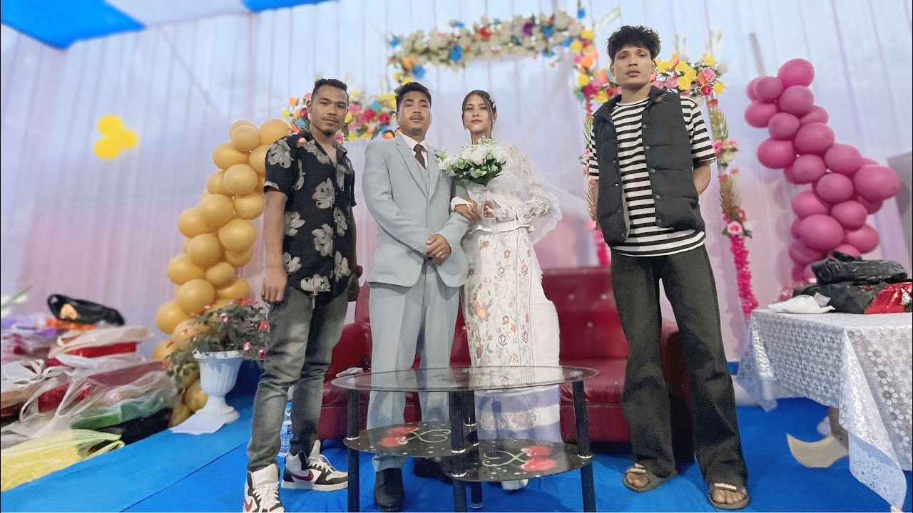 My Friend Wedding🤵‍♂️👰‍♀️💍|| Garo Traditional Wedding ||THE AS 18 RIDER