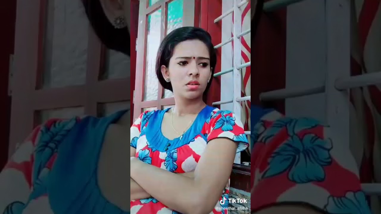 Sheetal elza tik tok video funny own content 😂