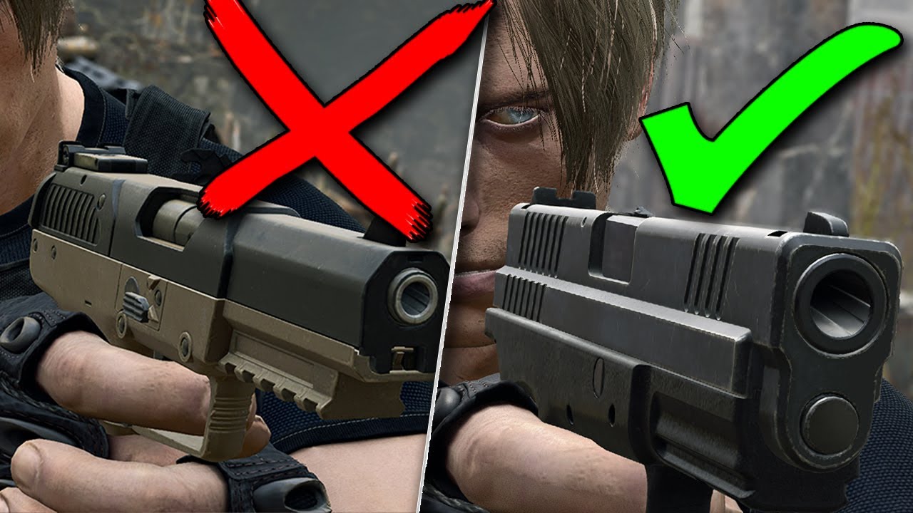 MEJORES PISTOLAS PARA RESIDENT EVIL 4 REMAKE PROFESIONAL (4K 60FPS)