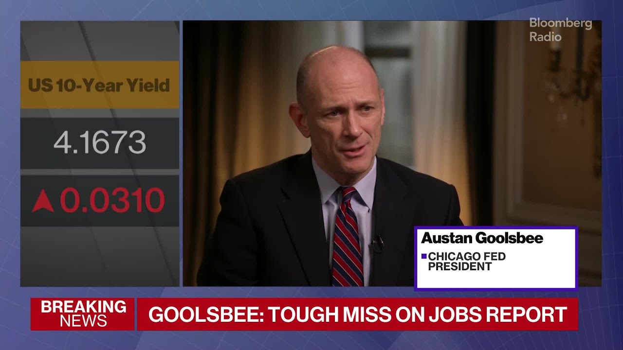 Fed’s Goolsbee Says He’s Hopeful Cuts Can Resume By End of 2026