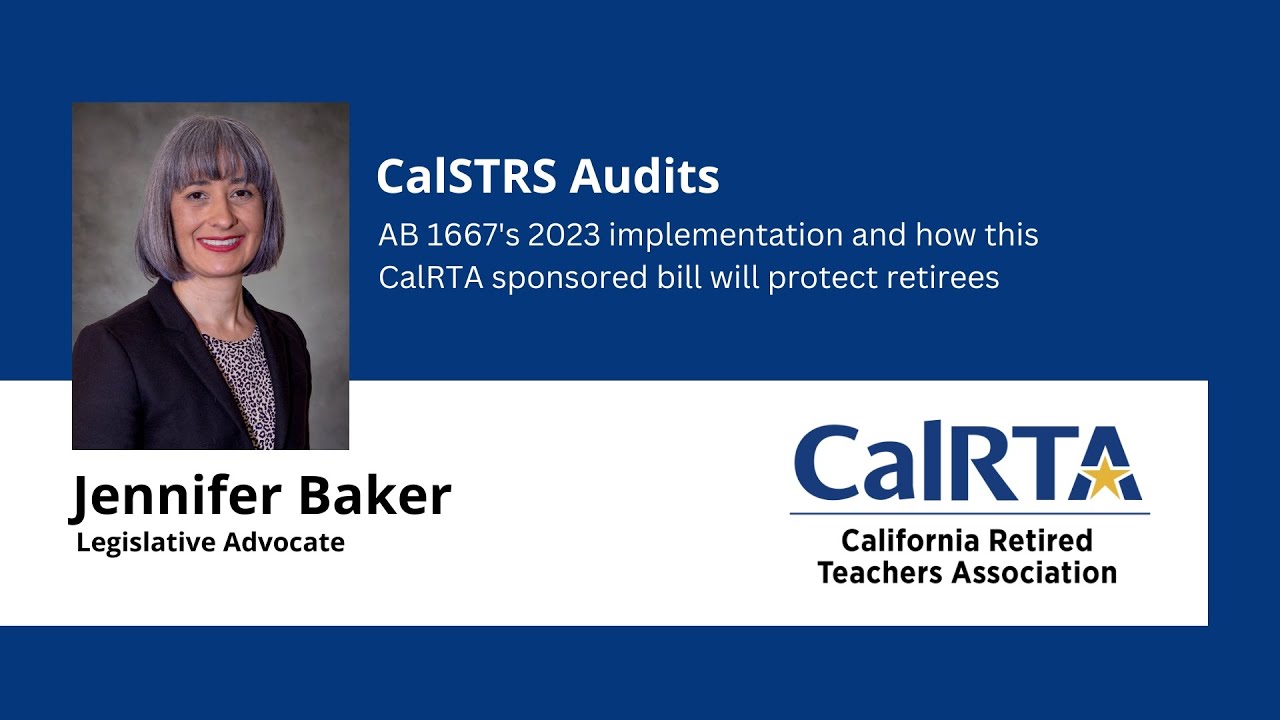 CalSTRS Audits -  AB 1667 2023 Implementation