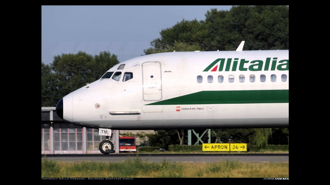 Addio MD-80 Alitalia