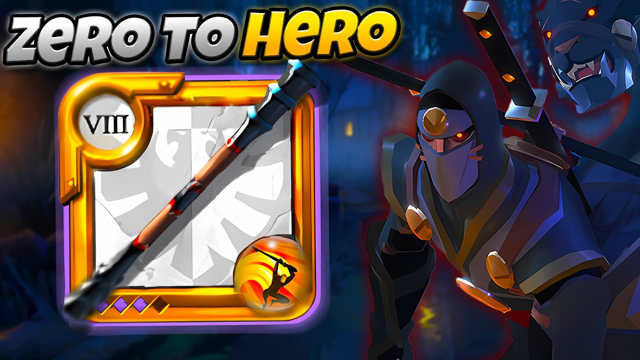 Zero to Hero with The most broken build for quarter staff | Albion online | Solo Mists | profit!
