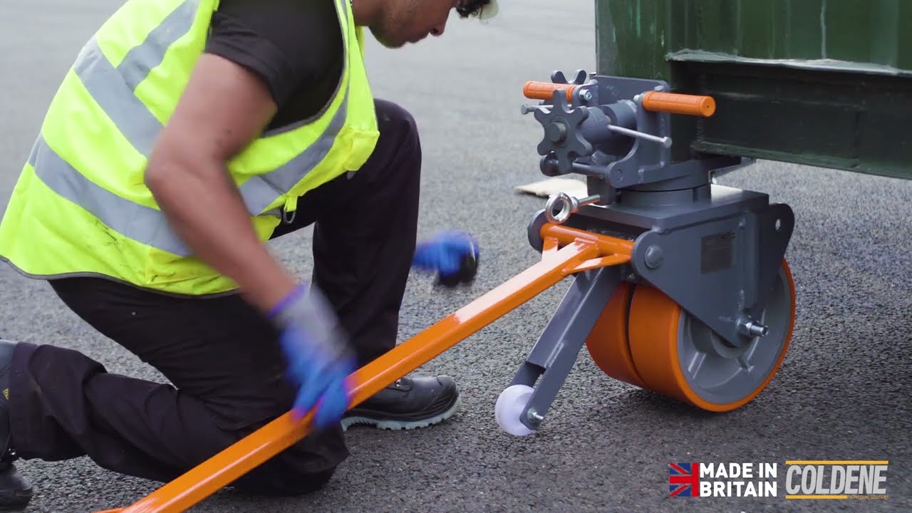 ISO Shipping Container Castors - 24 Ton Set