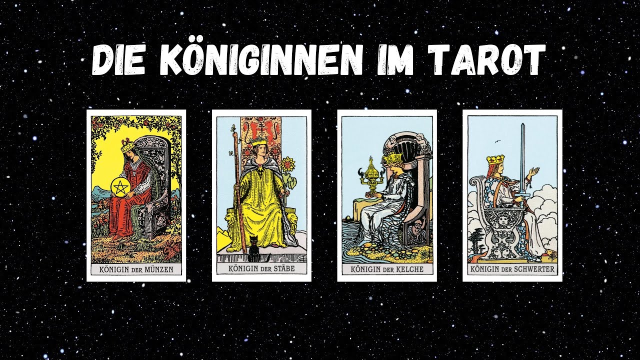 Die Hofkarten im Tarot | KÖNIGINNEN | #tarotberlin #tarot #tarotkarten