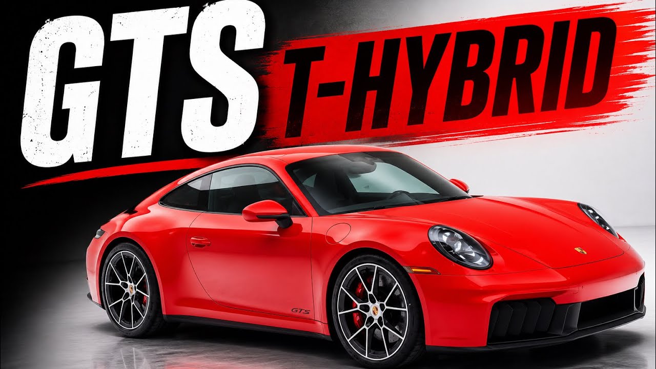 NEW 2026 Porsche 911 Carrera 4 GTS T-Hybrid | Guards Red |