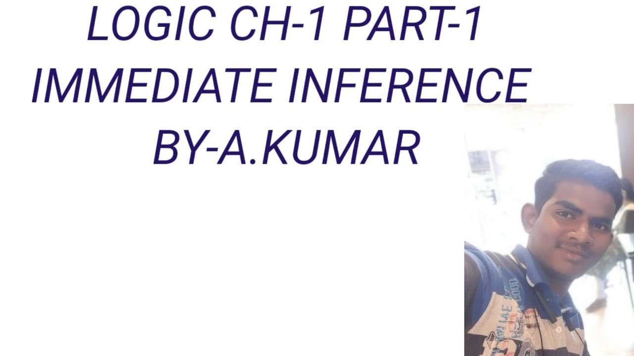 LOGIC# CHAPTER-1# IMMEDIATE INFERENCE #CONVERSION#OBVERSION# CHSE ODISHA#PLUS TWO SECOND YEAR #