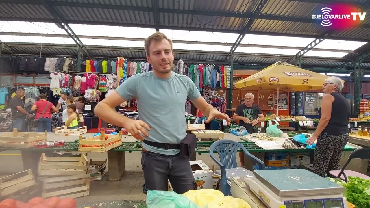 Bjelovar.live na gradskoj tržnici. Provjerili smo ponudu i potražnju...