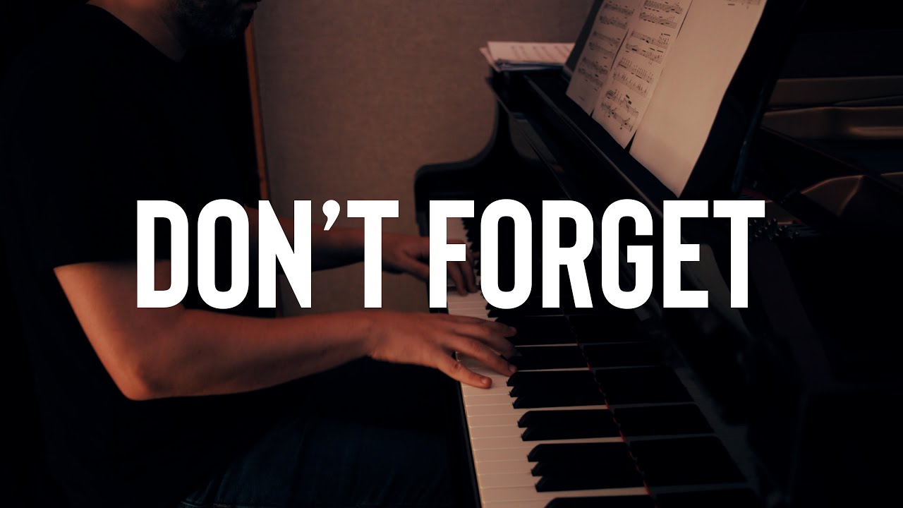 Don't Forget ~ DELTARUNE Piano Collections, Vol. 1