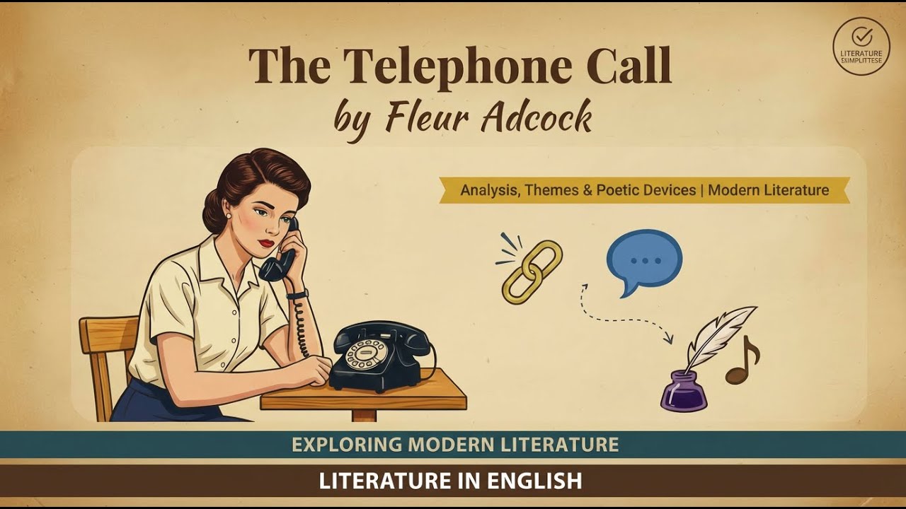 The Telephone Call by Fleur Adcock | Analysis, Themes & Poetic Devices | Non- African Poetry