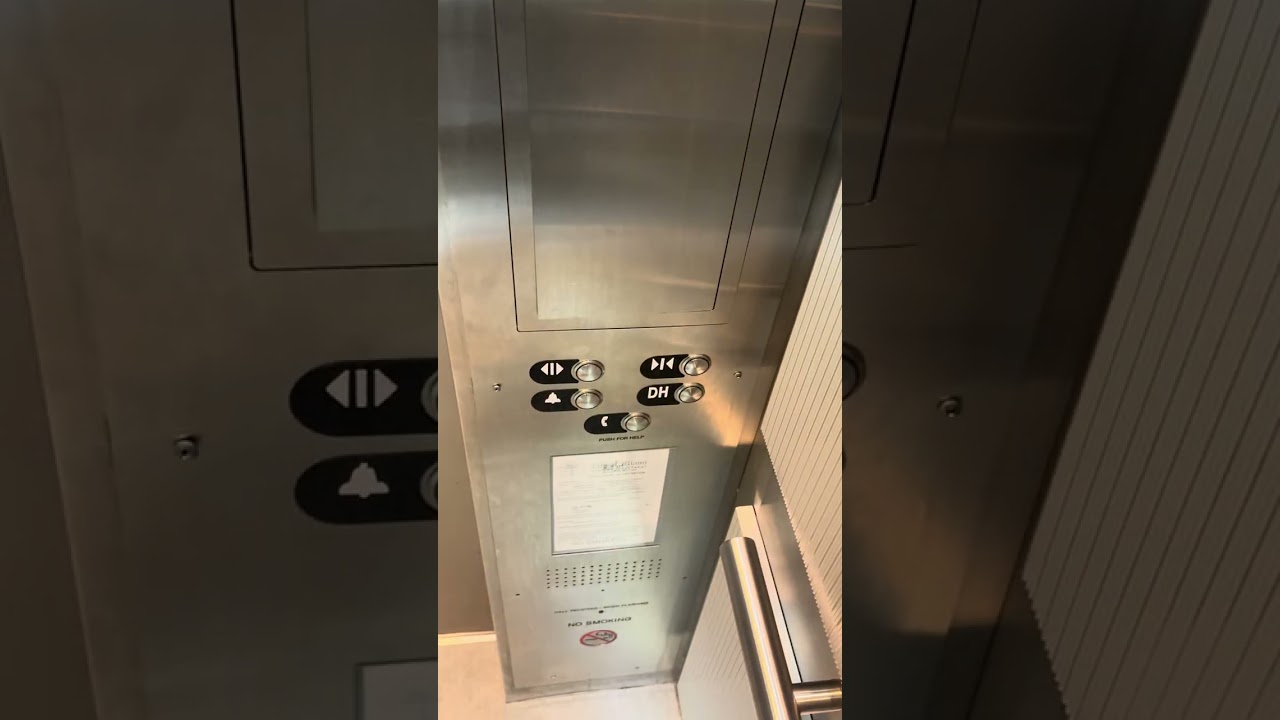 Destination Dispatch elevator with floors 1-11 at the Hilton Hotel in Downtown Miami FL