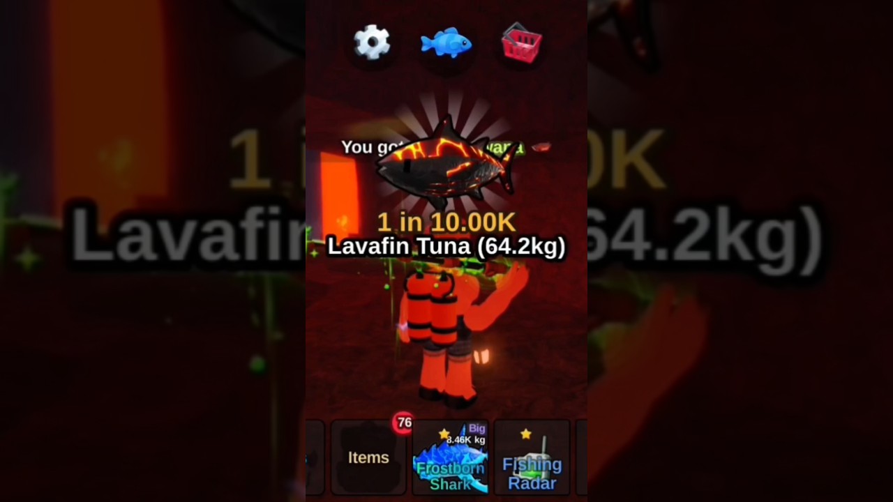 Lavafin Tuna (Legendary) FISH IT 