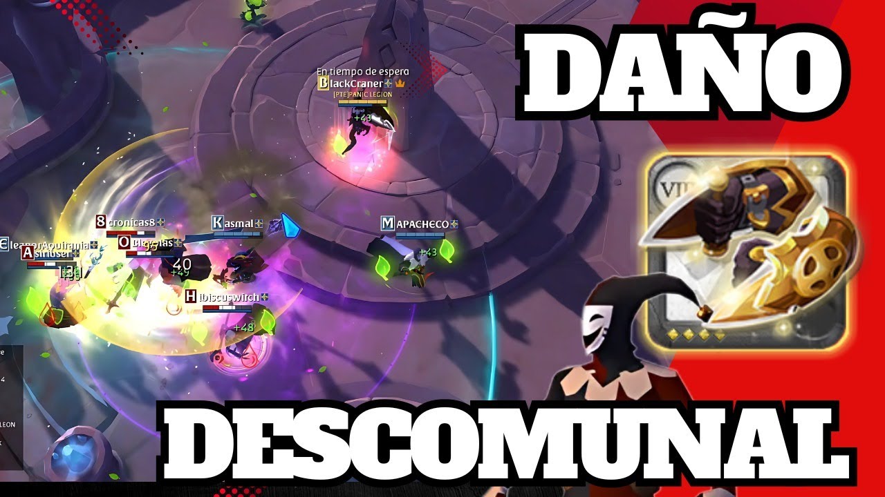 Builds OP - Furia Contenida, la daga de ZvZ Albión Online.