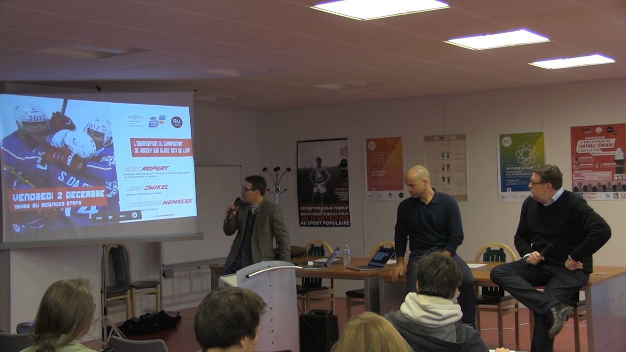 Conférence sur l''organisation du championnat de hockey sur glace 2017 de l'IHF