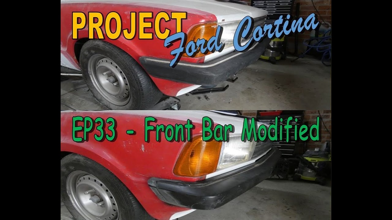 Проект Ford Cortina | EP33 - Модифицированный передний бампер