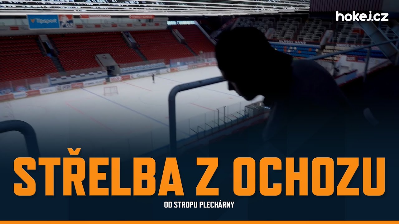 Střelba od stropu Plechárny.🏒Stoprocentní výkon!