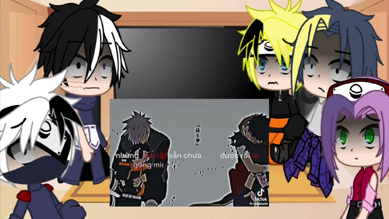Team 7 + Obito react Obikaka