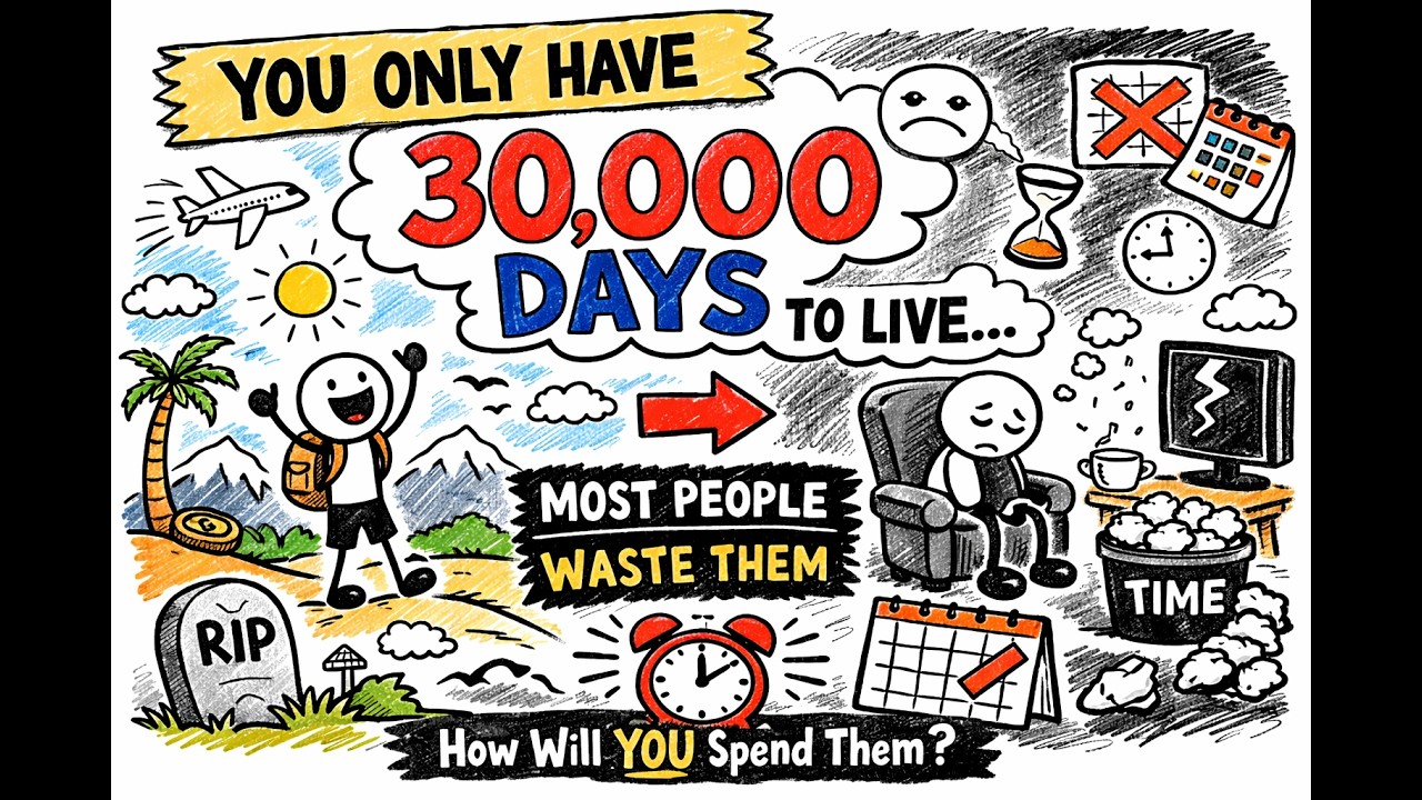 You Only Have 30,000 Days to Live… Most People Waste Them
