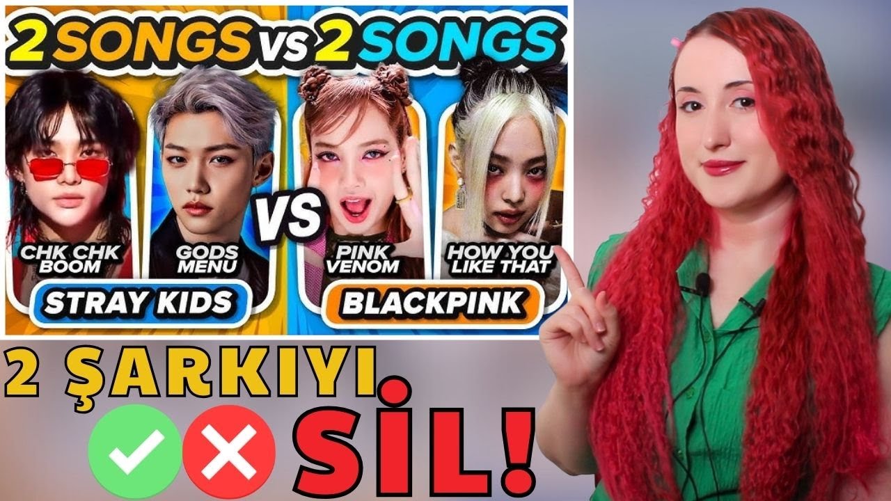 2 ŞARKIYI KURTAR, 2 ŞARKIYI SİL! 🚫 Save Two Drop Two | Kpop Oyunu #10