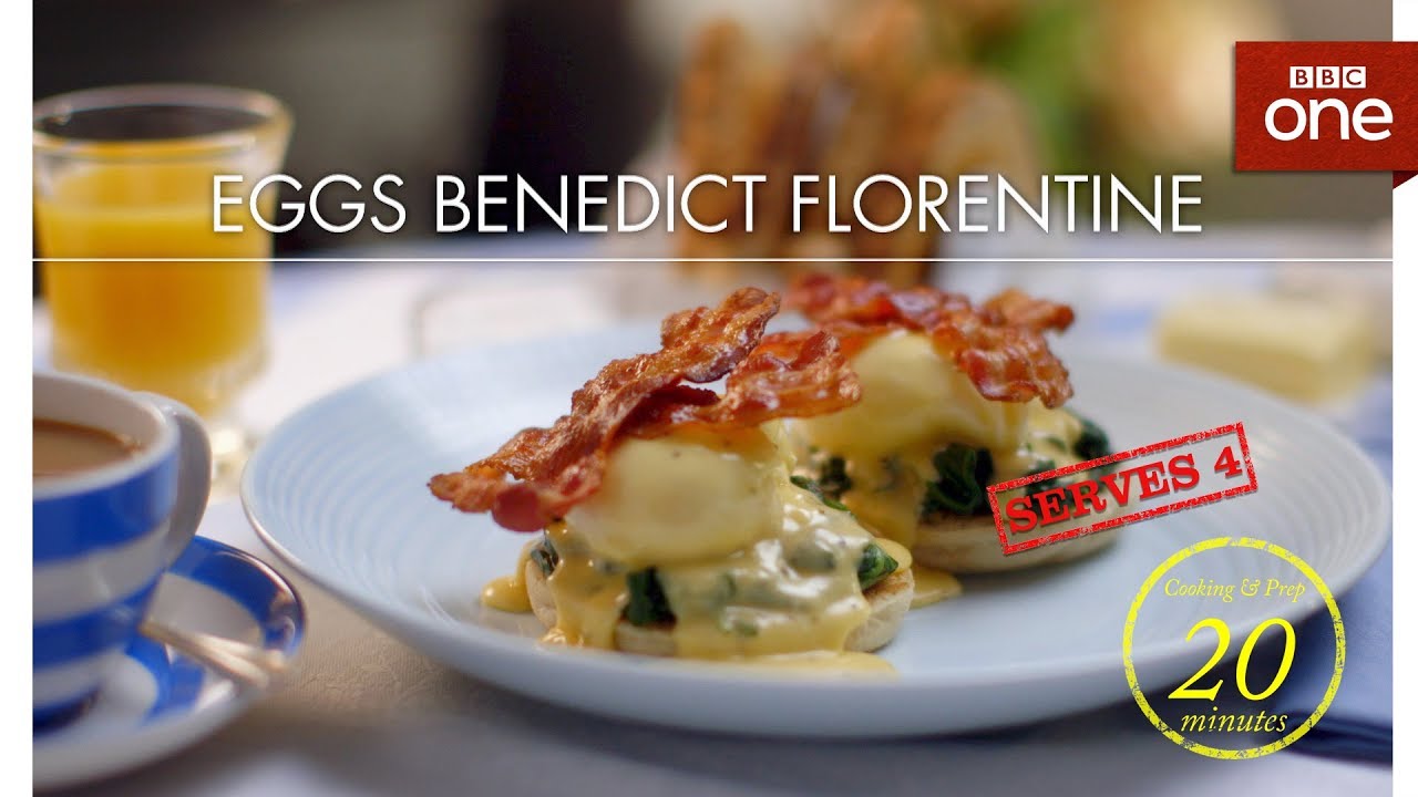 Mary Berry's tasty eggs Benedict Florentine - Classic Mary Berry - BBC