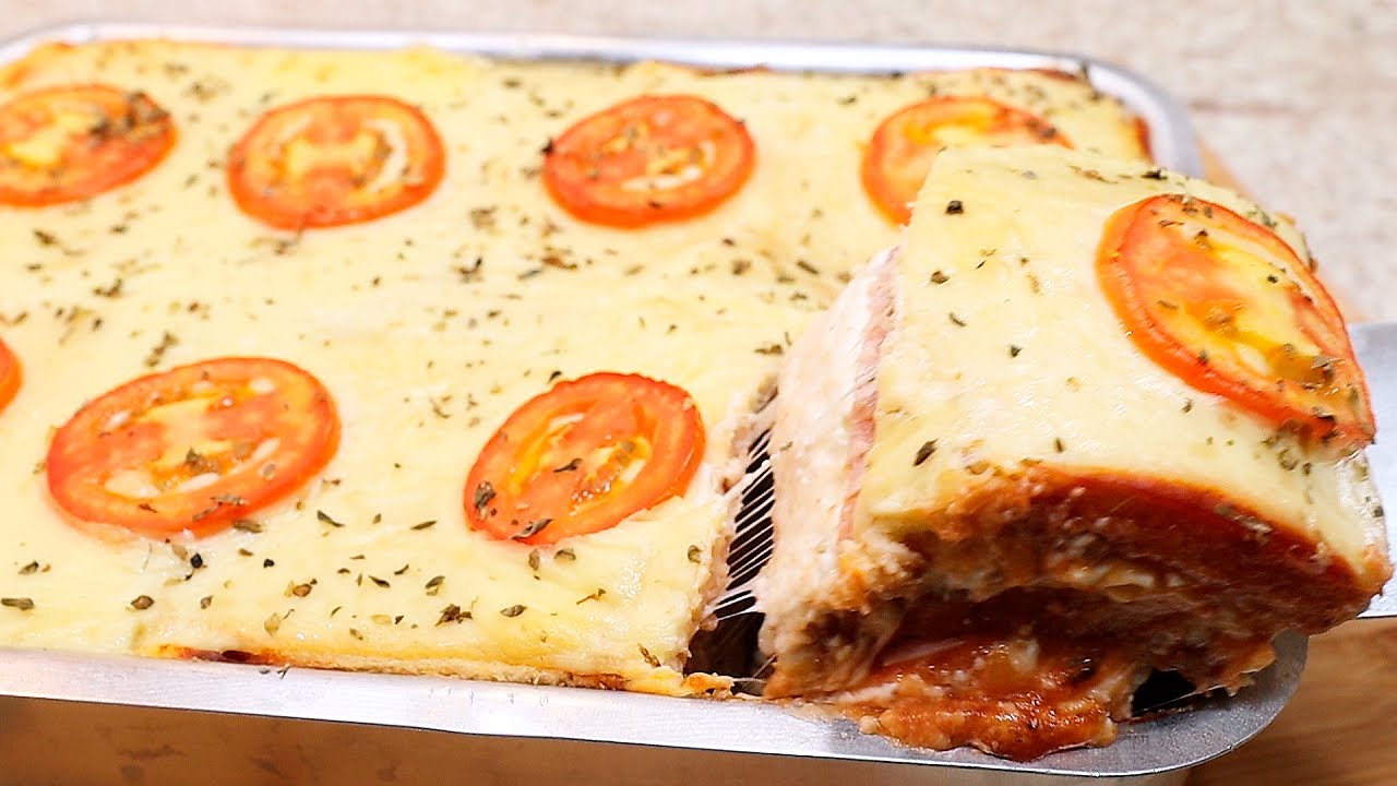FIZ EM MINUTOS O LANCHE DE FORNO MAIS GOSTOSO DO MUNDO! SUPER RÁPIDO E FÁCIL! - Isamara Amâncio