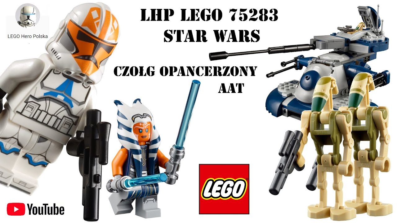 LEGO 75283 STAR WARS CZOŁG OPANCERZONY AAT - RECENZJA - LHP