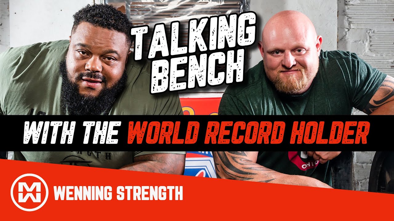 Talking Bench with Bench Press World Record Holder Julius Maddox AKA Irregular Strength.